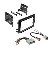 Double DIN Radio Dash Stereo Dash Kit compatible 2004-2011 Ford Lincoln Mercury