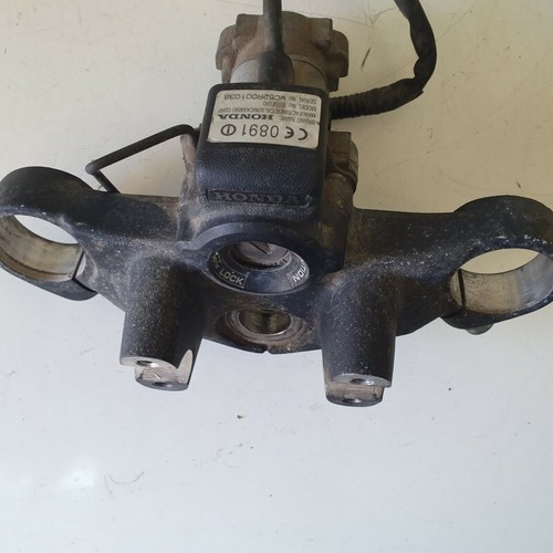 GABELPLATTE OBEN HONDA DEAUVILLE 650 1998 2001 OHNE ANTENNE BLOCK - Bild 6 von 12