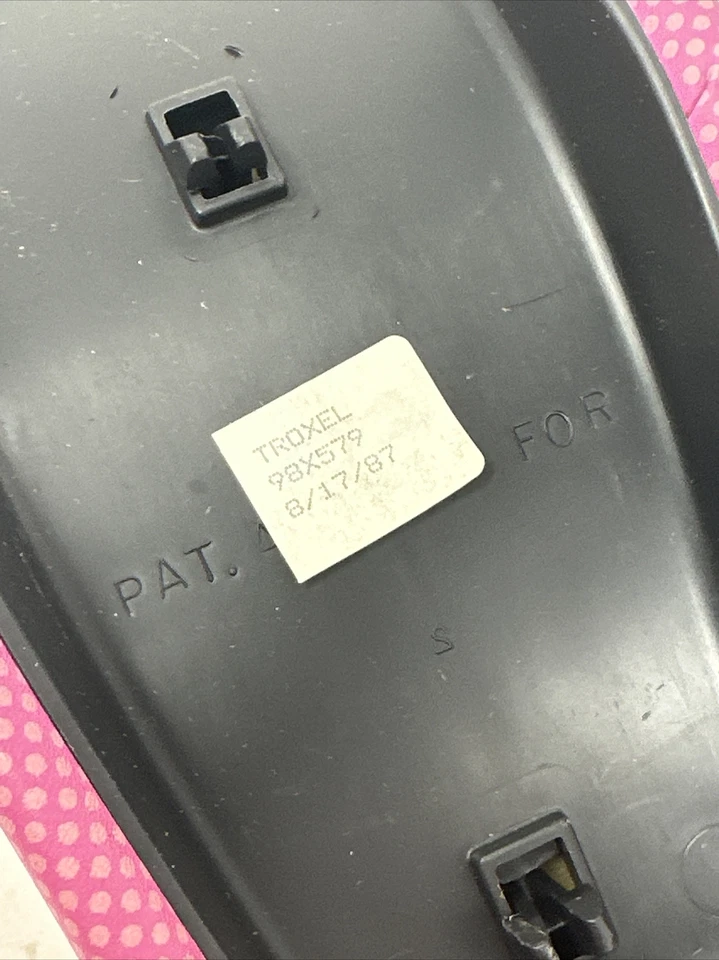 Asiento Troxel Old School Banana Acolchado Años 80 Rosa Estampado Gráfico Nuevo de Lote Antiguo + Herrajes Foto 3 de 4