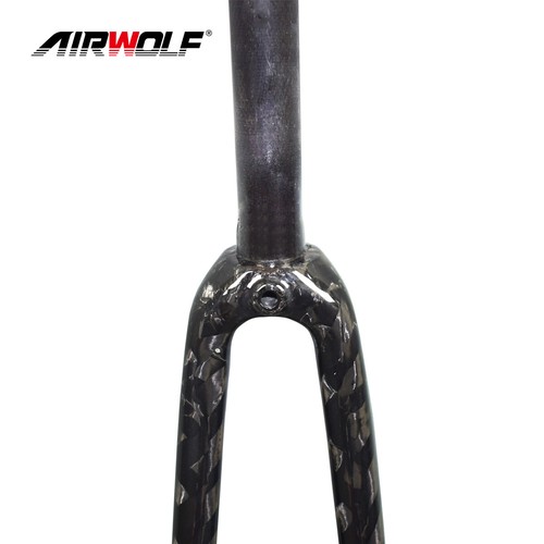 12K Road Bike Fixed Gear Bicycle Carbon Forks Fork Threadless 1"(25.4mm) 700C - Picture 10 of 12