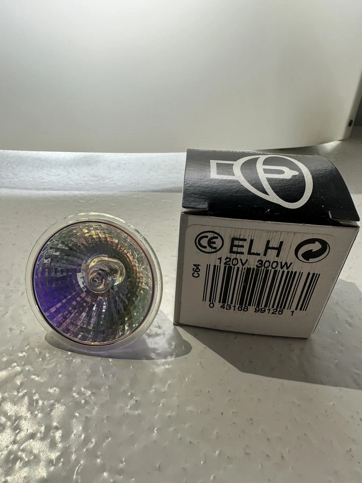 GE ELH photo A/V projector lamp projection light bulb120v 300w, G.E. brand