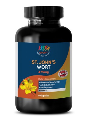 St. John Wort - ST. JOHN'S WORT EXTRACT - Pure Ingredients - 1 Bot 60Ct
