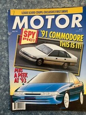 Motor Magazine - June 1991 - Commodore - Lexus - Alfa 33 - Magna Elite - Alfetta