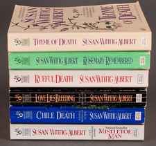 Susan Wittig Albert China Bayles Mystery Series Lot of 6 PB