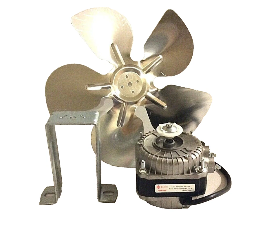 16瓦冰柜冰箱 冷却风扇 冷凝器 电机,115 伏,1600 RPM, — 第 3/4 张图片