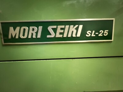モトナリ MORI SEIKI SL-25A/500 CNC LATHE MACHINING TURNING CENTER WITH