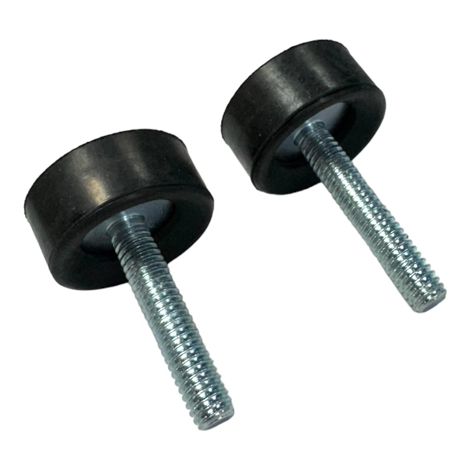 Par de topes de goma ajustables para capó para Dodge Charger 1966-1976 Foto 3 de 4