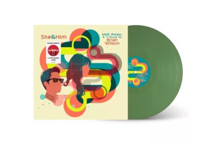 She & Him - Melt Away: A Tribute to Brian Wilson (Limited Ed, Olive Vinyl LP)