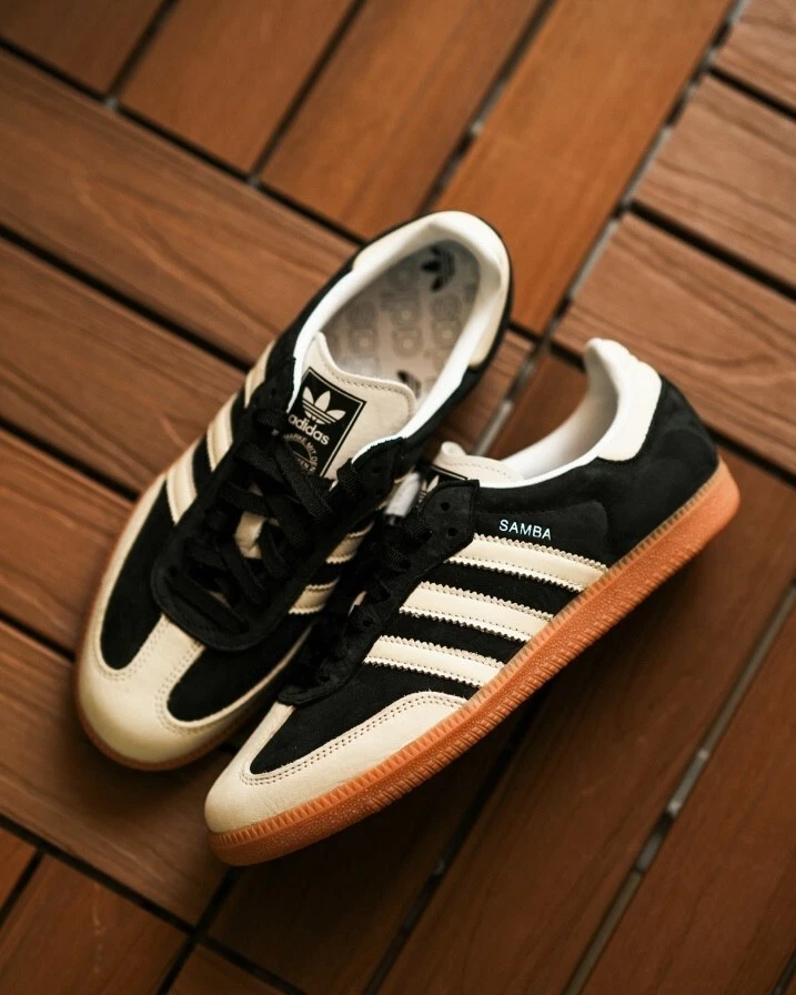 adidas gazelle silver green womens adidas Originals Samba OG Ftwr White/Off White/Gum 3 Women's Shoes, Size: 9.5 main image 0