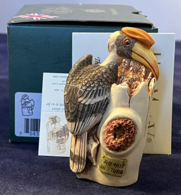 Harmony Kingdom ~ FLIGHT OF FANCY ~ V1 ~  Hornbills ~ UK Made Box Figurine ~ NIB