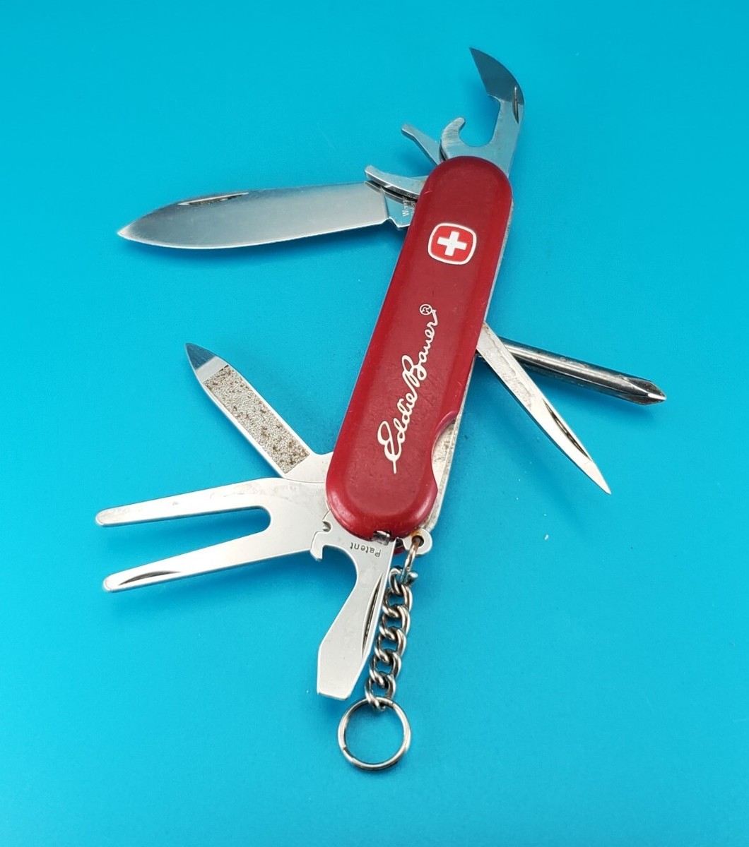 Vintage Wenger Golfer Swiss Army Knife Multi Tool! EDDIE BAUER