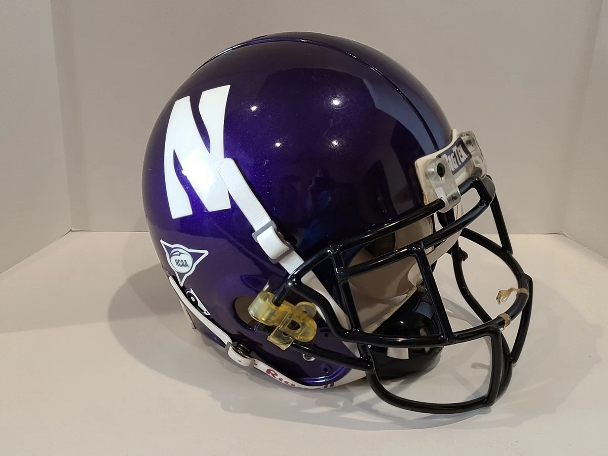 Northwestern University Football Helmet Flag 3x5 Feet - Official College Sports Fan Banner