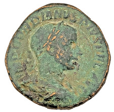 Ancient Roman Bronze Sestertius Coin - Emperor Commodus 177-192 AD - 18.67g