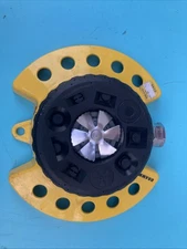 DRAMM Yellow 15023 Nine Different Water Pattern Durable Metal Base Sprinkler NEW