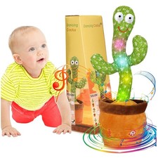 12.6 Inch Dancing Cactus Toy for Kids - Interactive Singing  Mimicking