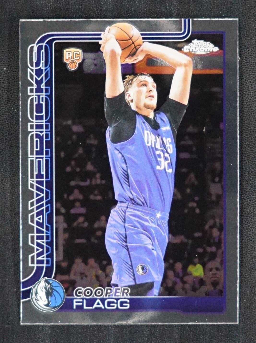 2025-26 Topps Chrome Cooper Flagg #251 RC Rookie -T4