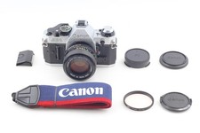 [Top MINT] Canon AE-1 Program 35mm Film Camera New FD 50mm f1.4 Lens From JAPAN