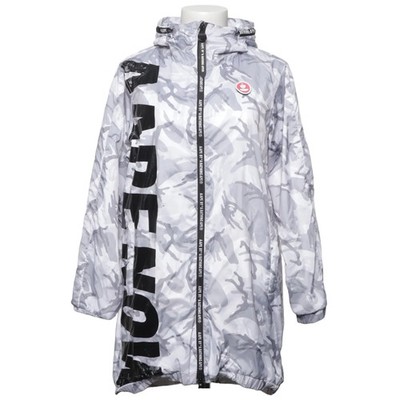 AAPE By A Bathing Ape, Allwetterjacke, Damen, Größe: XXS, Grau/Weiß #AwH