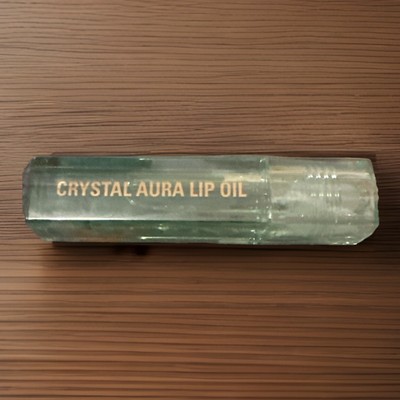 ~ Makeup Revolution AVENTURINE CRYSTALS Aura Lip Oil 2.5ml -NEW/SEALED ~