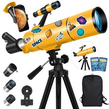 Telescope for Adults  Kids, 80mm Aperture 500mm Refractor