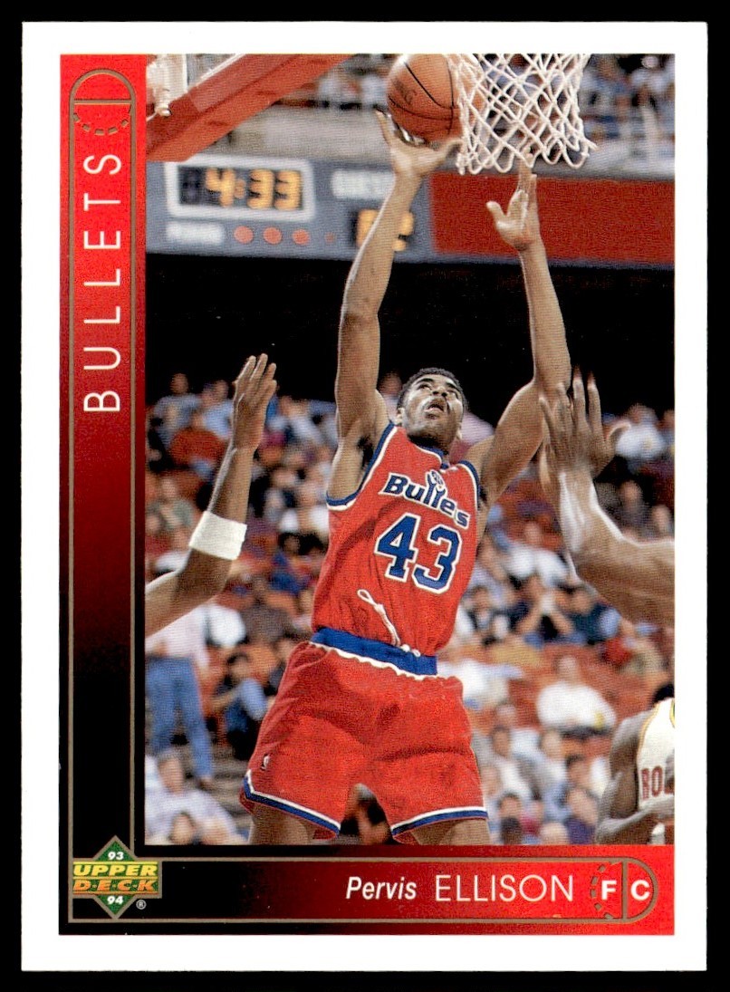1993-94 Upper Deck Pervis Ellison Washington Bullets #285