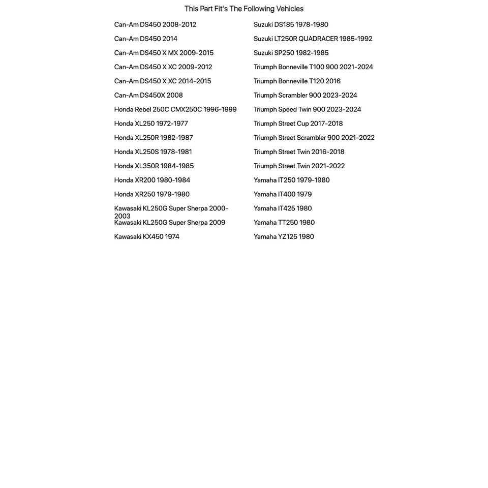 RK 520 Chain 520x102 For Honda Rebel 250C CMX250C 1996-1999 Foto 3 de 3