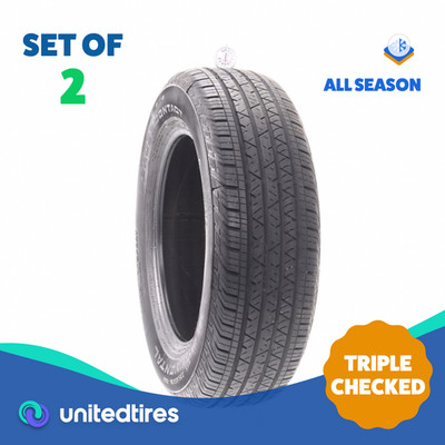 Set of (2) Used 235/65R18 Continental CrossContact LX Sport 106H - 7/32
