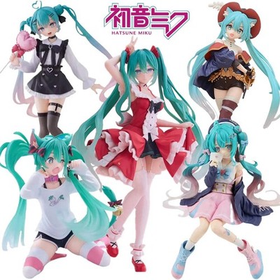 20CM Hatsune Miku X Cinnamoroll Figur Anime Peripherie Sammler Modelle Deko