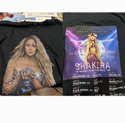 Shakira Las Mujeres Ya No Lloran World Tour 2026 T-Shirt