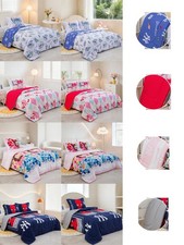 New Kids Twin Full Reversible NY Yankees Disney Characters Bed Comforter Set