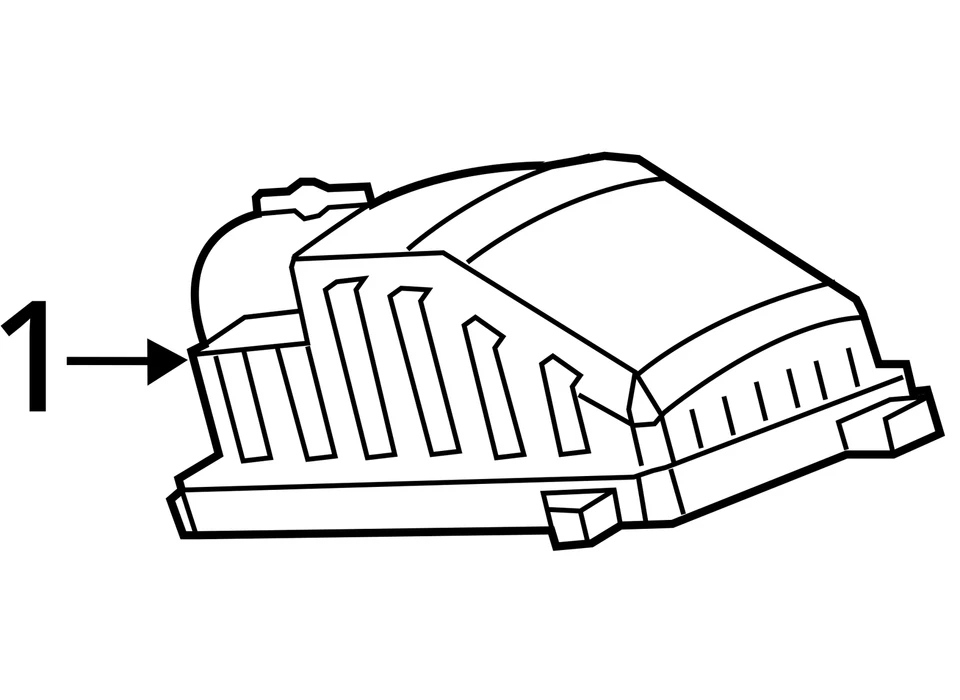 CAJA LIMPIADOR DE AIRE Acura MDX ZDX 2010 10 2011 11 2012 12 2013 13 1007762 Foto 4 de 4