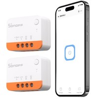 Sonoff ZBMINIL2 Zigbee Smart Schalter 2 Stuck,6A/1440W 2 Way Smart Switch