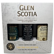 Glen Scotia Single Malt Scotch Whisky Gift Pack 3x5cl