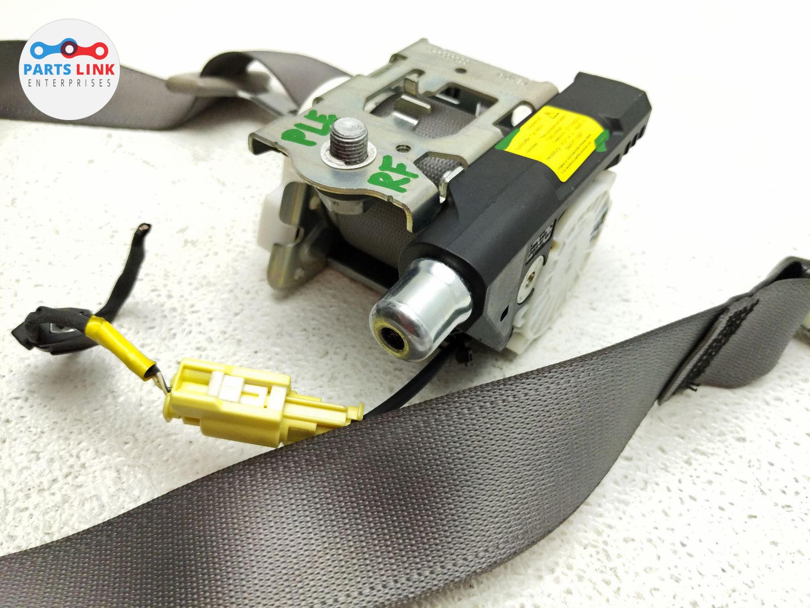 2012-14 FERRARI CALIFORNIA FRONT RIGHT SEAT BELT RETRACTOR SEAT BELT GRAY F149
