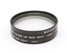 Kood Close Up Lens Close-Up Lens 55Mm Set From No1 No2 No4 Converter Filter