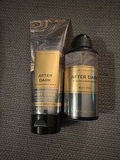 Bath & Body Works Men's Collection AFTER DARK Body Cream and Spray