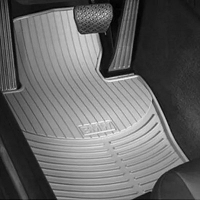 Genuine BMW All Weather Rubber Floor Mats - Front - Beige 82-55-0-151-504