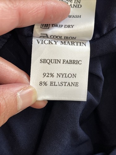 vicky martin top halter neck and tie back. one size - Picture 13 of 14
