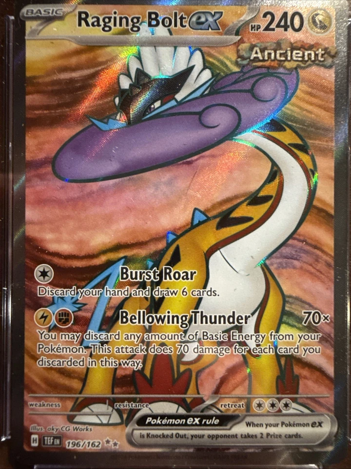 Raging Bolt ex 196/162 SV05: Temporal Forces Holo - Image 3 of 3