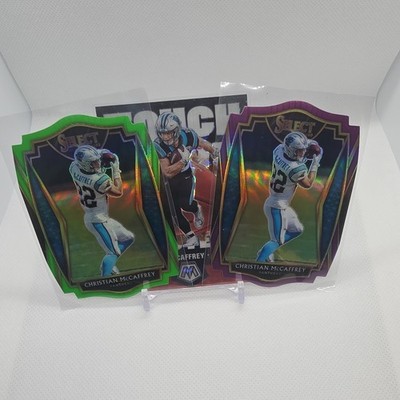 Panini 2020 Christian McCaffrey Panthers Lot. Select Prizm, Mosaic TM18