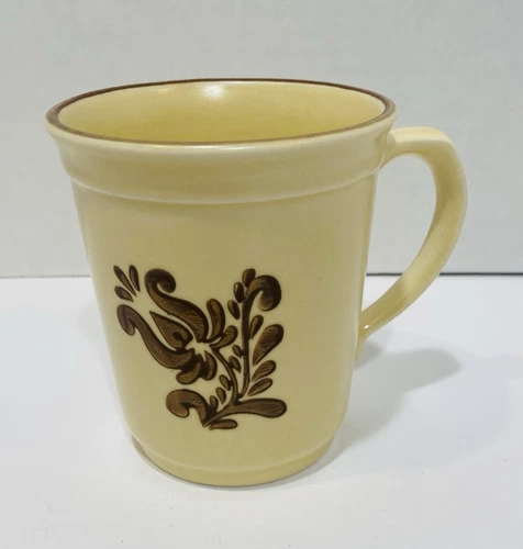 Vintage Pfaltzgraff Stoneware Village Coffee Mug Cup Made in USA #289 Farmhouse