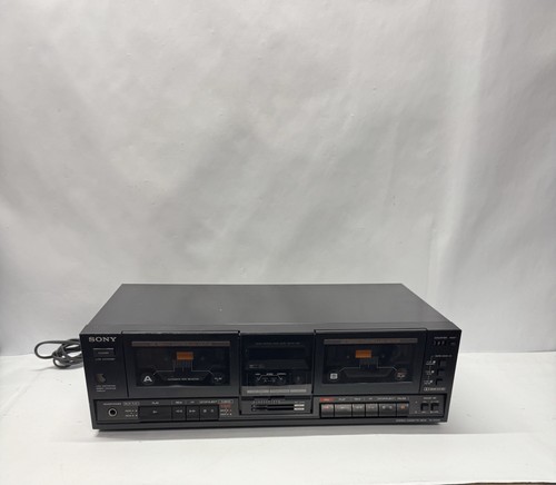 Sony TC-W230 Stereo Doppel Kassettendeck Tapedeck Dolby B/C neue Riemen