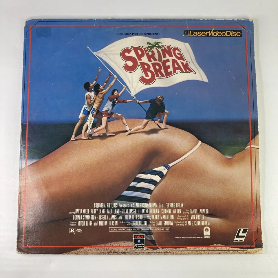 Spring Break 1983 Columbia Home Video Laserdisc - Image 2 of 4