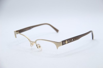 VERSACE MOD. 1255-B 1339 BROWN AUTHENTIC FRAMES EYEGLASSES 52-18