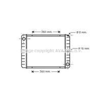 KüHler MotorküHlung FüR Volvo 240 Kombi P245 940 945 740 744 P242 P244 745