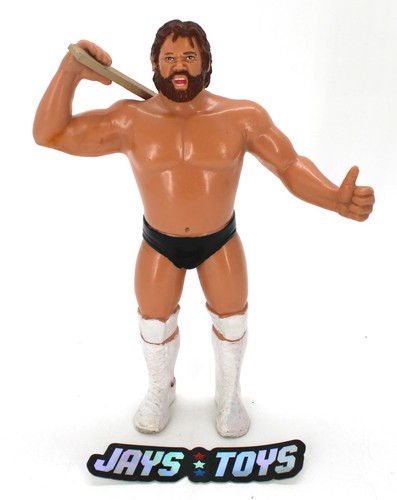 Vintage 1988 WWF Hacksaw Jim Duggan w/ 2x4 LJN Wre...