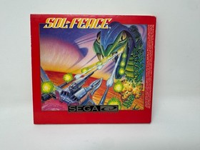 Sol-Feace (Sega CD, 1992) Clean Video Game Shooter