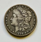 1896-O Morgan Silver Dollar, F