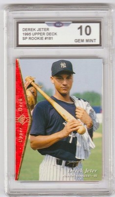 1995 UPPER DECK SP DEREK JETER ROOKIE BASEBALL CARD NEW YORK YANKEES SHORTSTOP