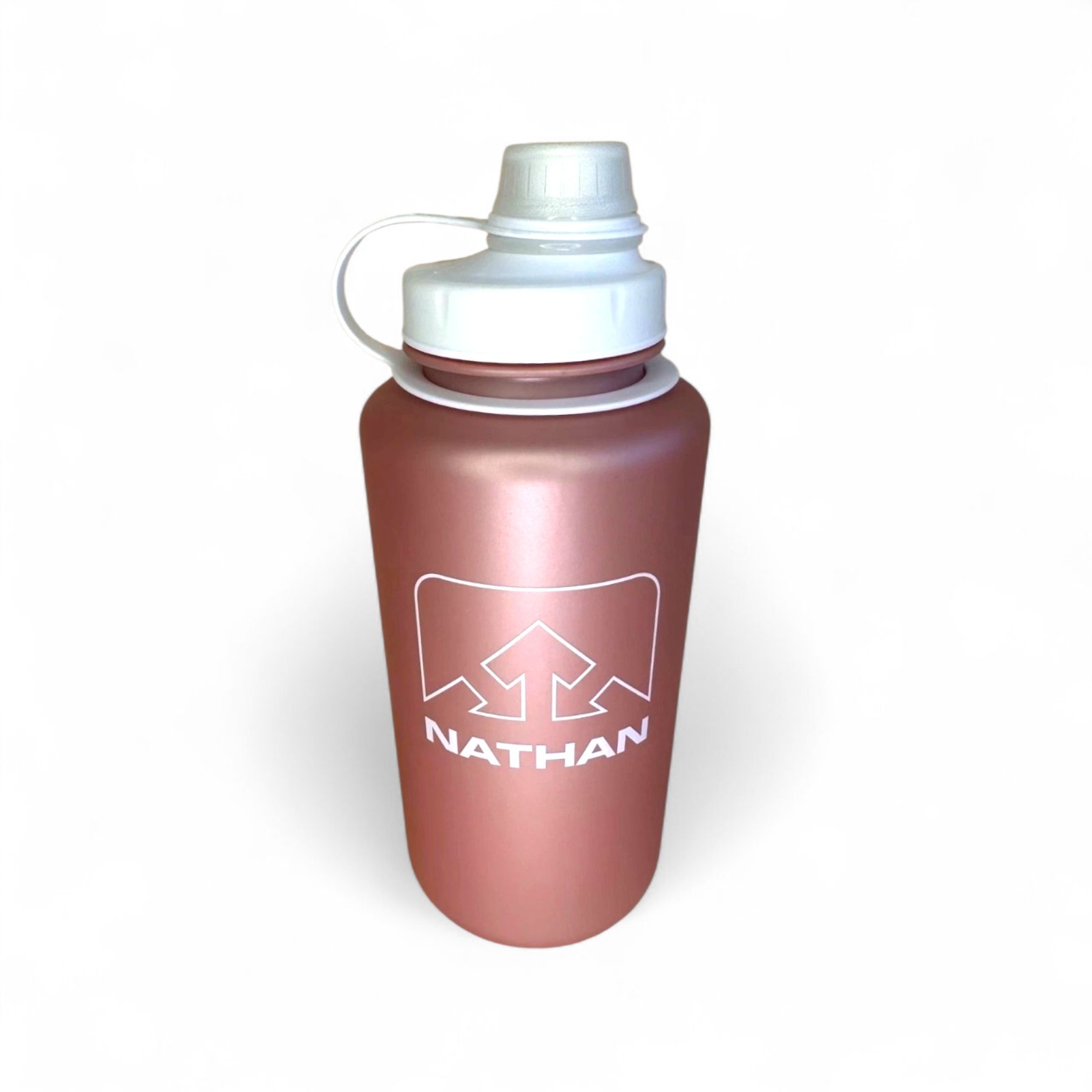 🔥Nathan BigShot 32 oz Water Bottle Frosted Pink White Lid